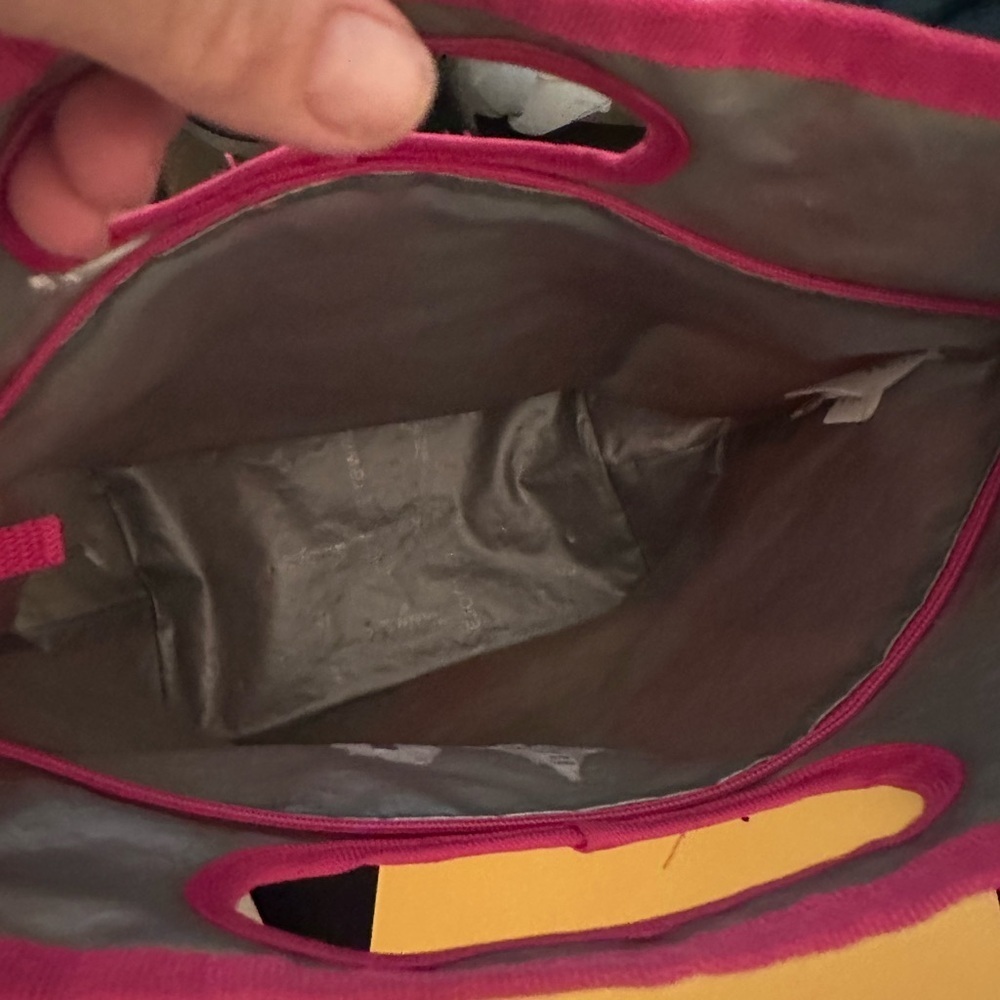 Thirty-One Company Vibrant Pink and Orange Lunch Bag